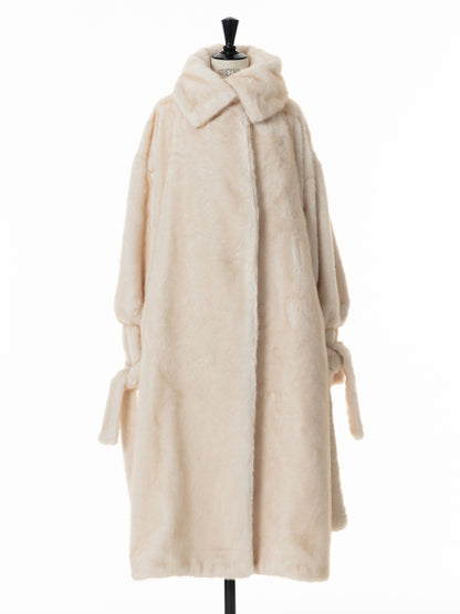 Moonlit Veil Fur Coat