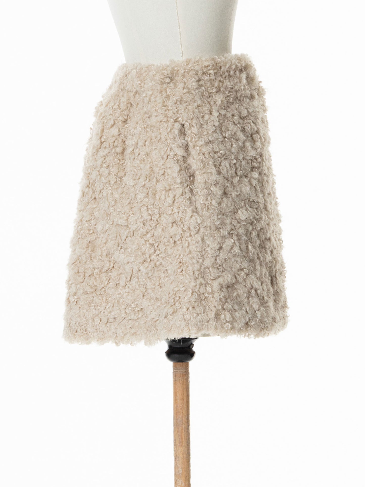 Curly Boa Wrap-like Skirt