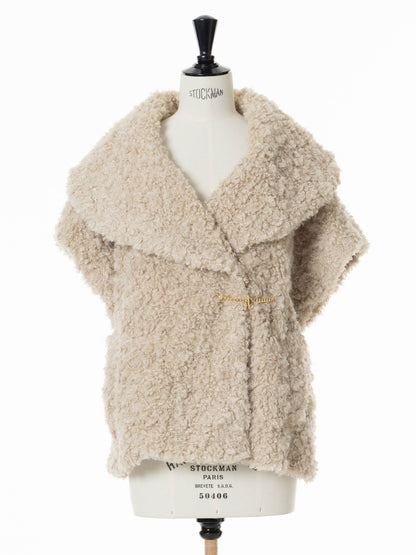 Curly Boa Gilet