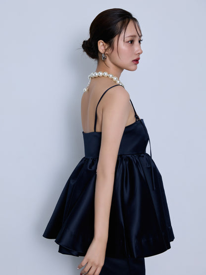 constructive matt satin camisole