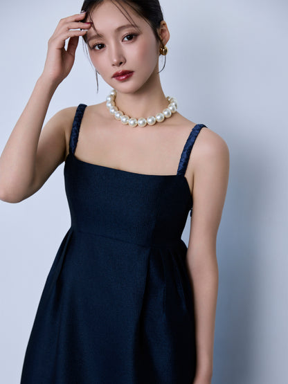 shimmer pencil line dress