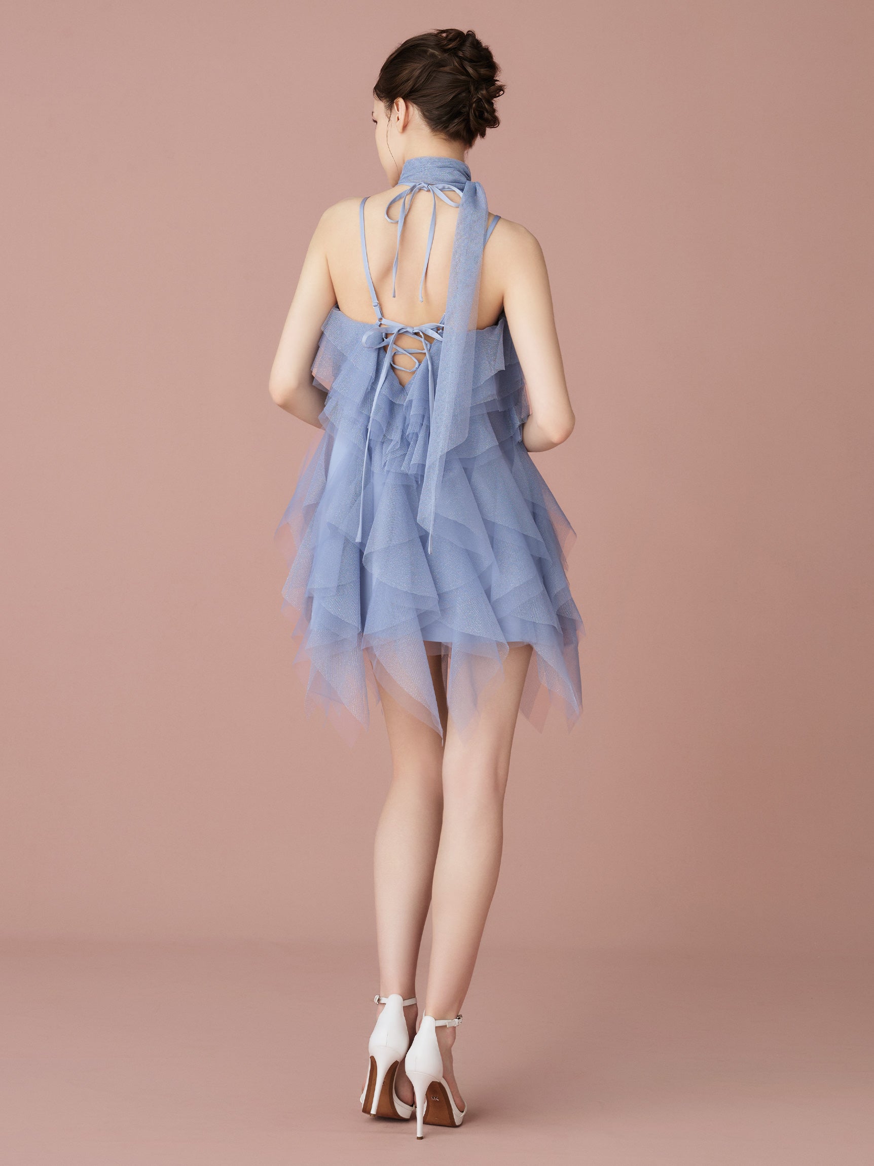Layered Tulle Scarf Mini Dress – La Vie OFFICIAL ONLINE STORE